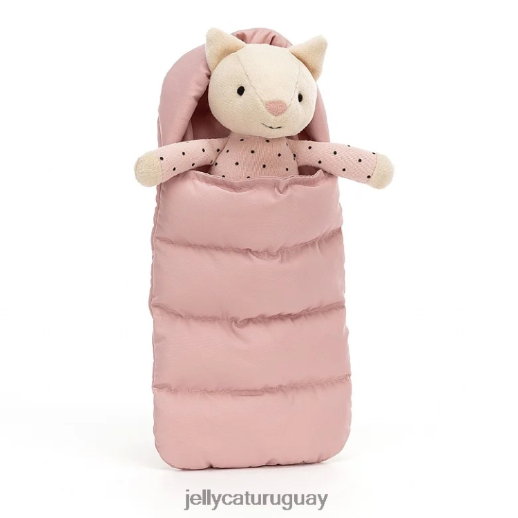 juguete Jellycat acurrucador gato gris T88T62296
