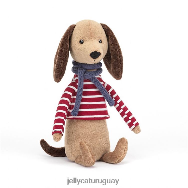juguete Jellycat beatnik amigo salchicha perro bronceado T88T62181