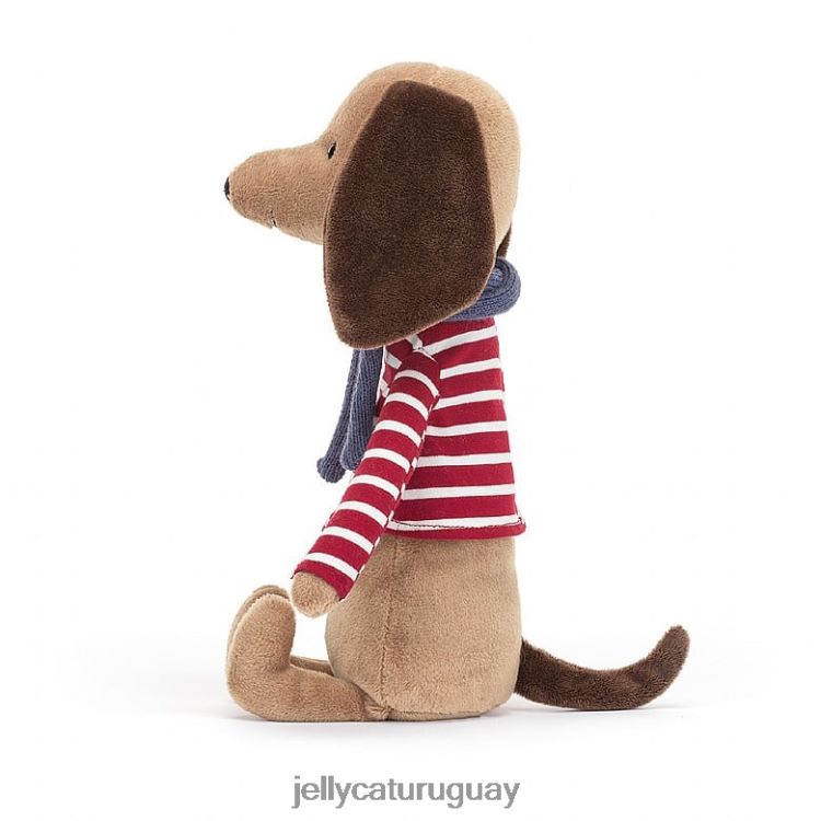 juguete Jellycat beatnik amigo salchicha perro bronceado T88T62181