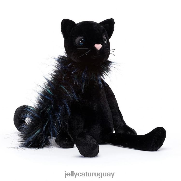 juguete Jellycat glamurama gato negro T88T62404