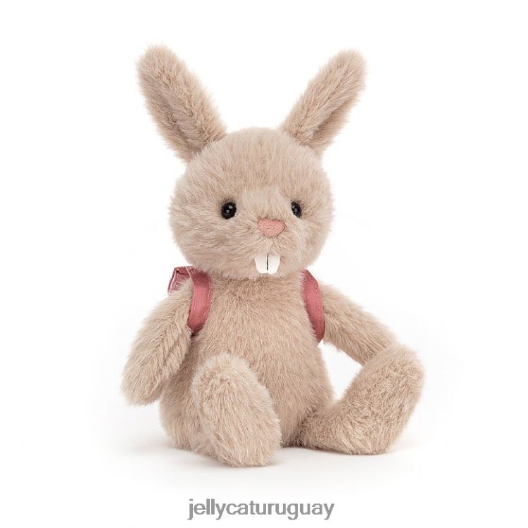 juguete Jellycat mochila conejito rosa T88T62410