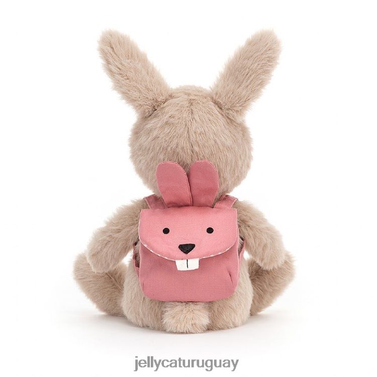 juguete Jellycat mochila conejito rosa T88T62410