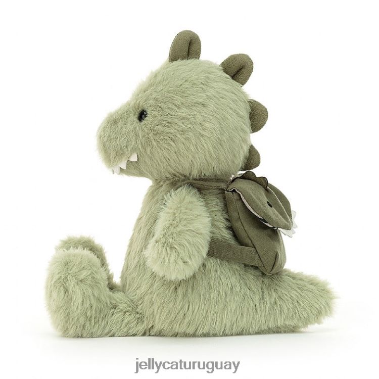 juguete Jellycat mochila dino verde T88T62617