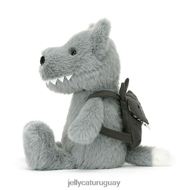 juguete Jellycat mochila lobo gris T88T62290