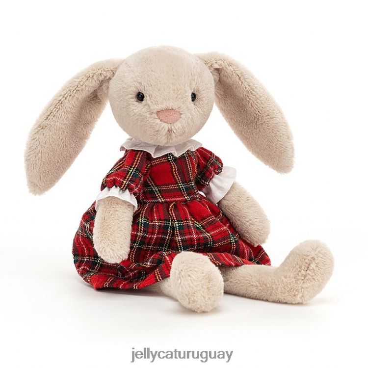 juguete Jellycat tartán lottie conejito rojo T88T62168