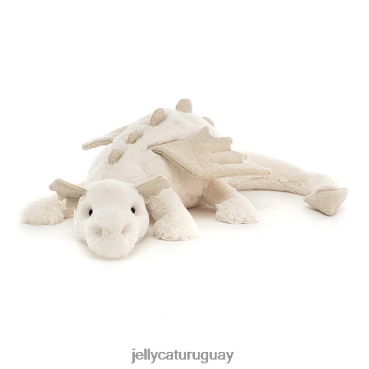 juguete Jellycat dragón de nieve blanco T88T6251