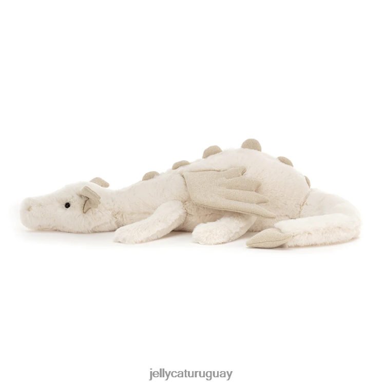 juguete Jellycat dragón de nieve blanco T88T6251