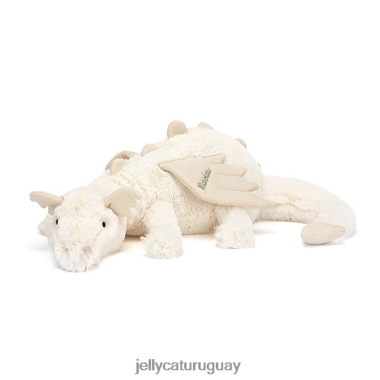juguete Jellycat dragón de nieve personalizado enorme blanco T88T62570