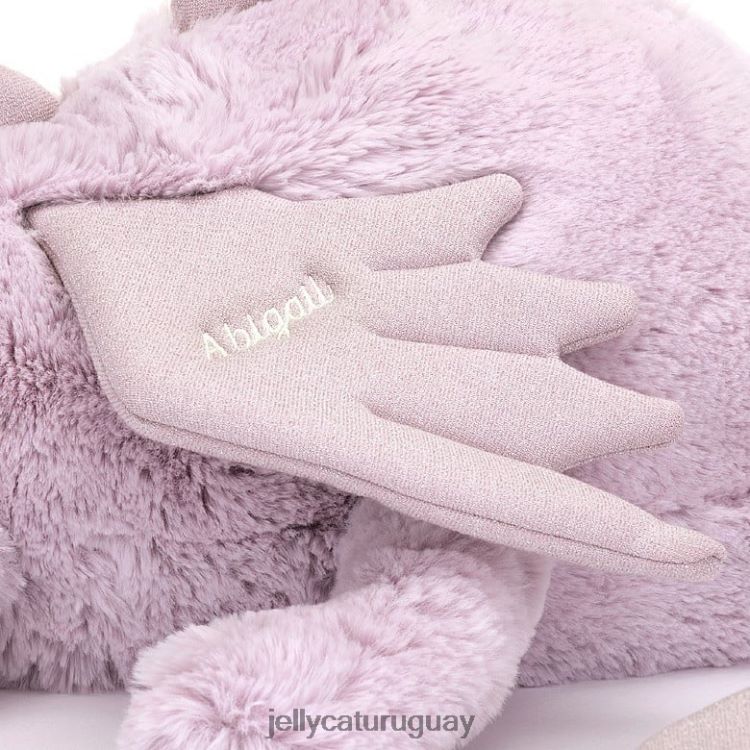 juguete Jellycat dragón lavanda personalizado lila enorme T88T62456