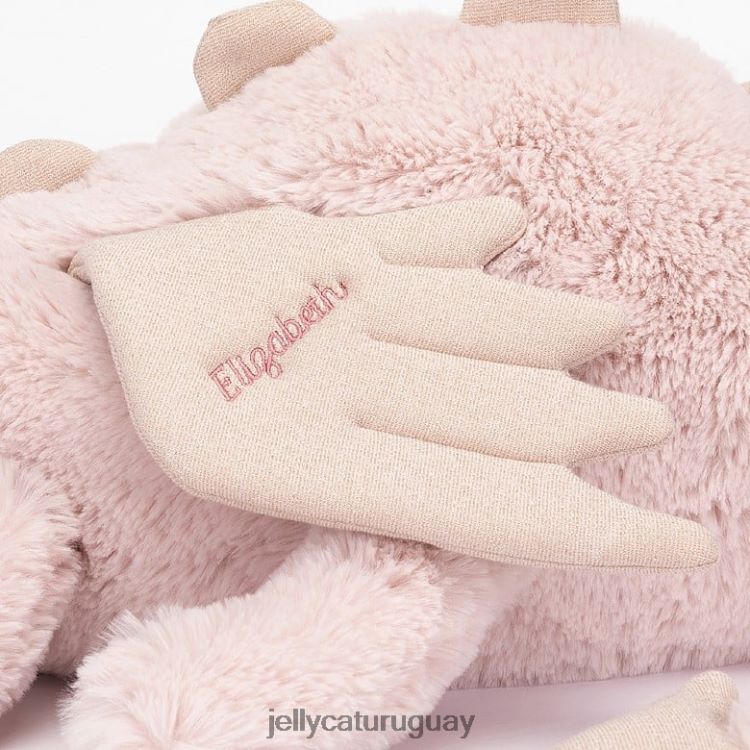 juguete Jellycat dragón rosa personalizado enorme rosa T88T62523