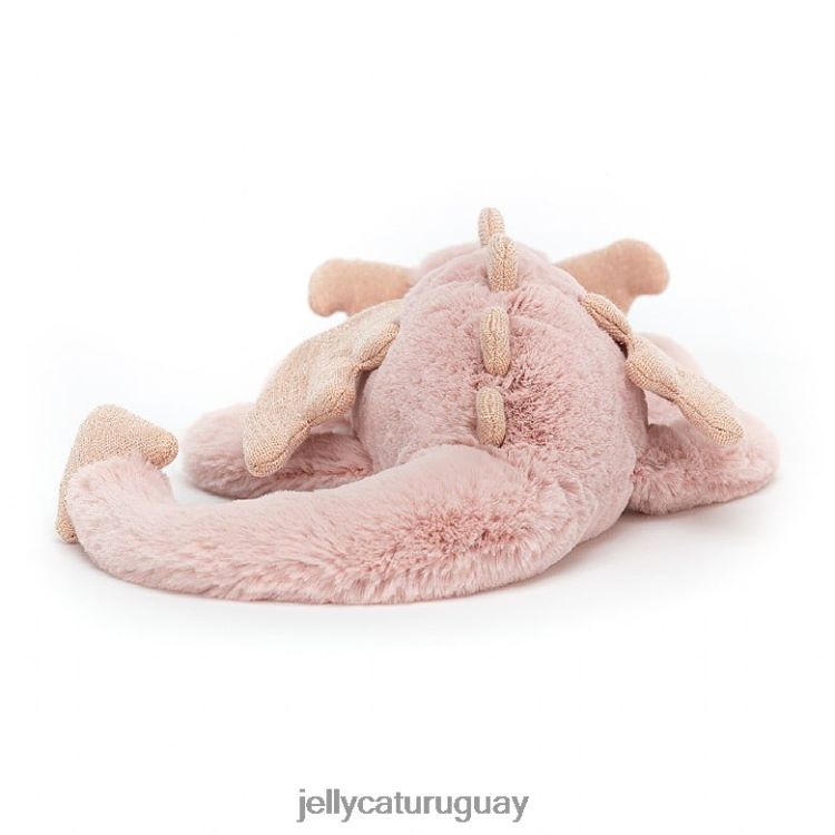 juguete Jellycat dragón salvia verde pálido T88T62585