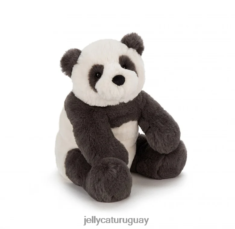 juguete Jellycat harry panda cachorro en blanco y negro T88T62401
