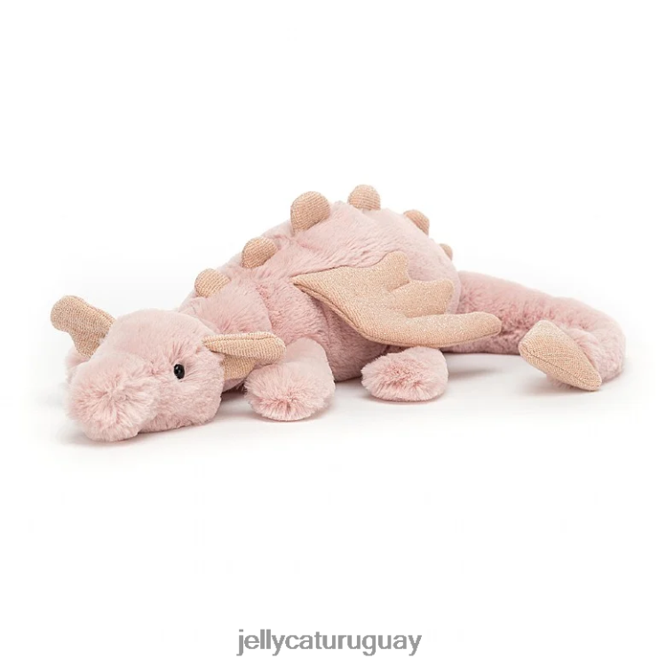 juguete Jellycat rosa dragón rosa T88T62106