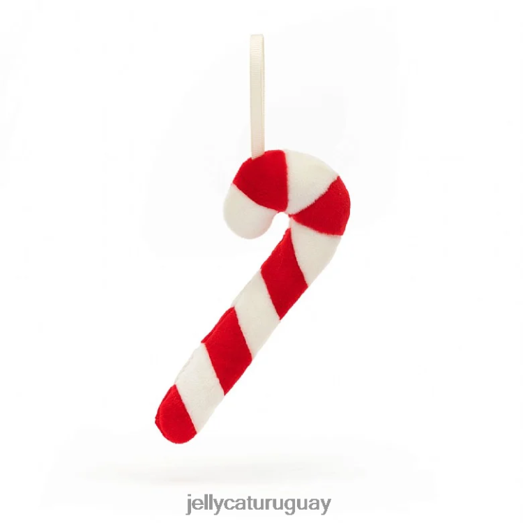 juguete Jellycat bastón de caramelo de locura festiva multicolor T88T62626