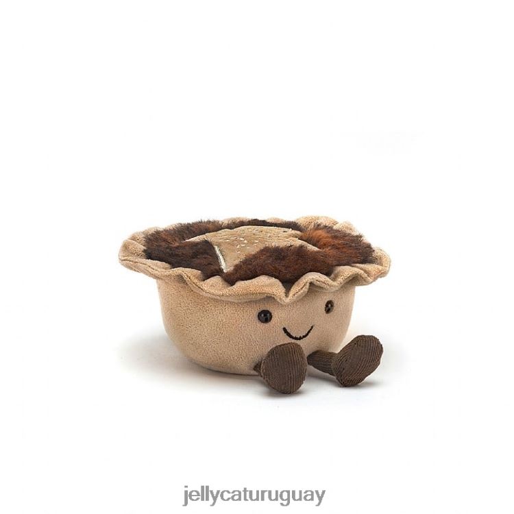 juguete Jellycat bronceado divertido pastel de carne picada T88T6254