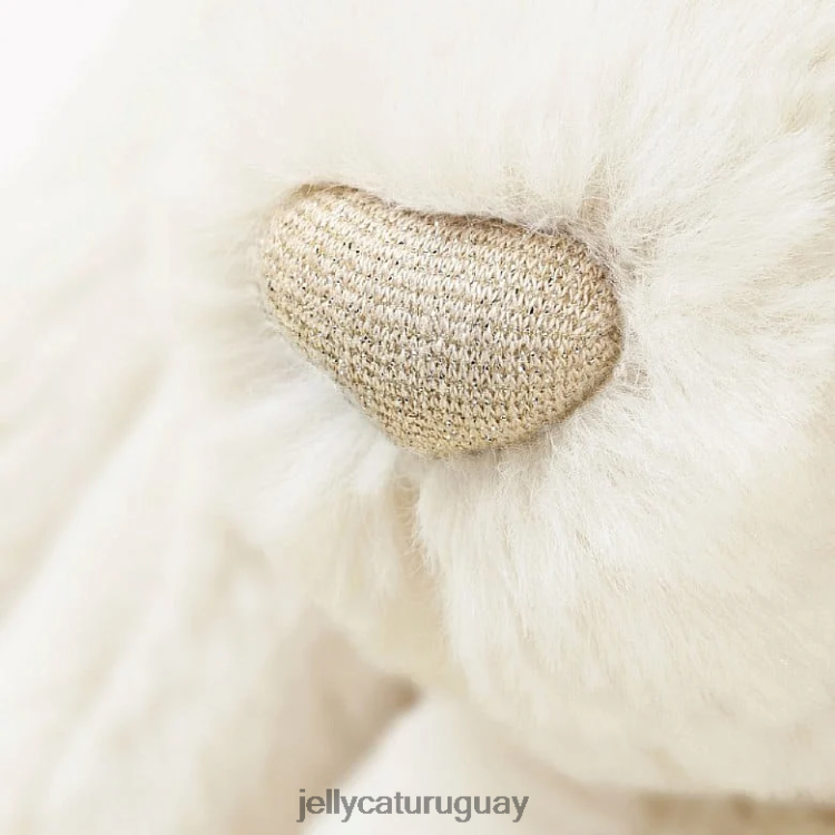 juguete Jellycat conejito de lujo tímido personalizado luna medio blanco T88T62228
