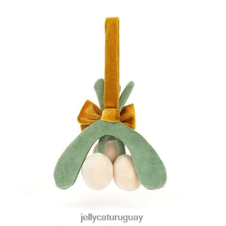 juguete Jellycat crema de muérdago divertida T88T6262