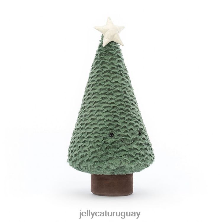juguete Jellycat divertido abeto azul árbol de navidad verde pálido T88T62248