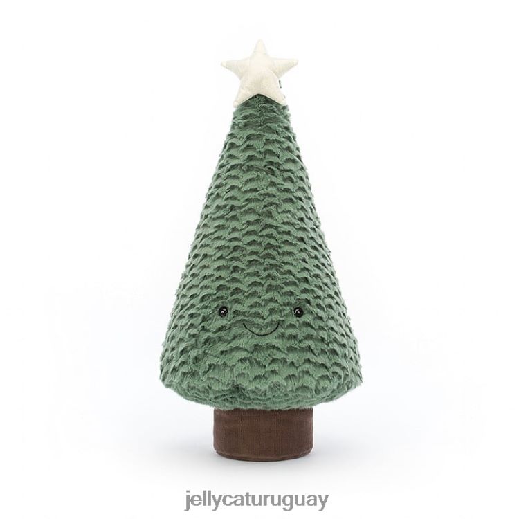 juguete Jellycat divertido abeto azul árbol de navidad verde pálido T88T62248