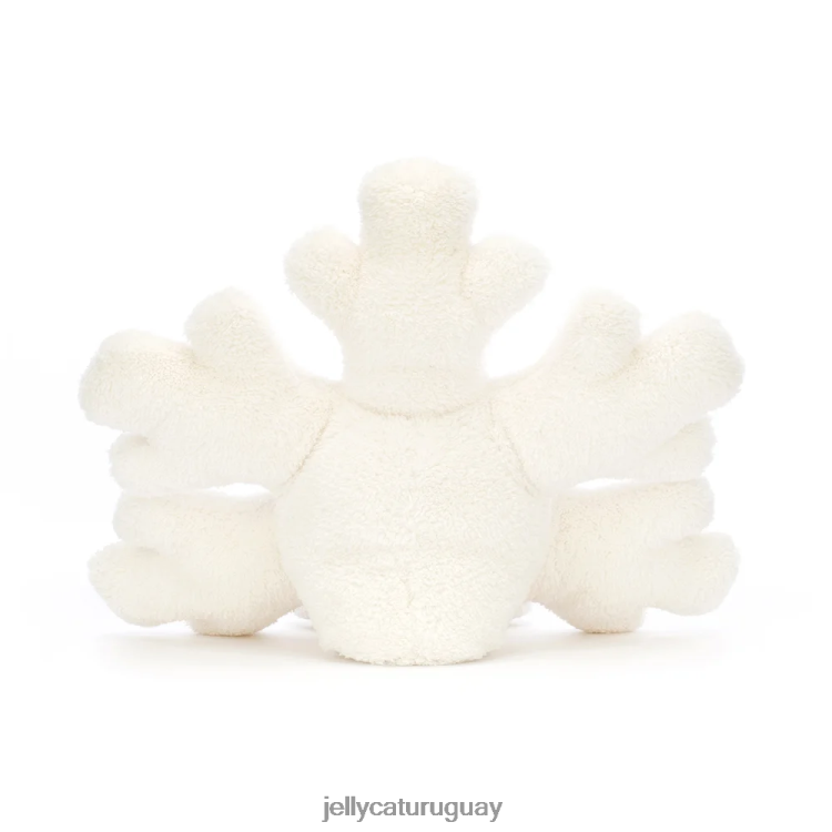 juguete Jellycat divertido copo de nieve blanco T88T6221