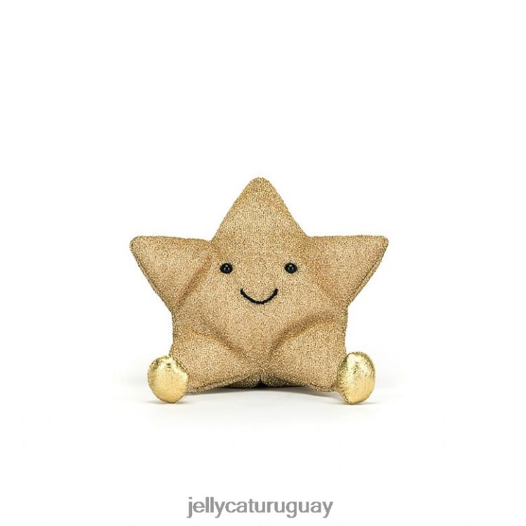 juguete Jellycat estrella divertida amarilla T88T6264