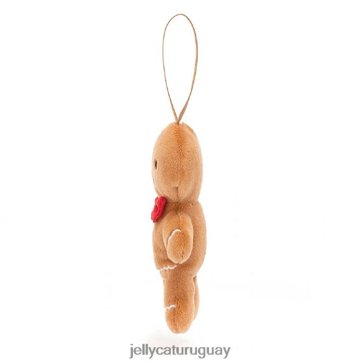 juguete Jellycat locura festiva pan de jengibre fred beige T88T62671