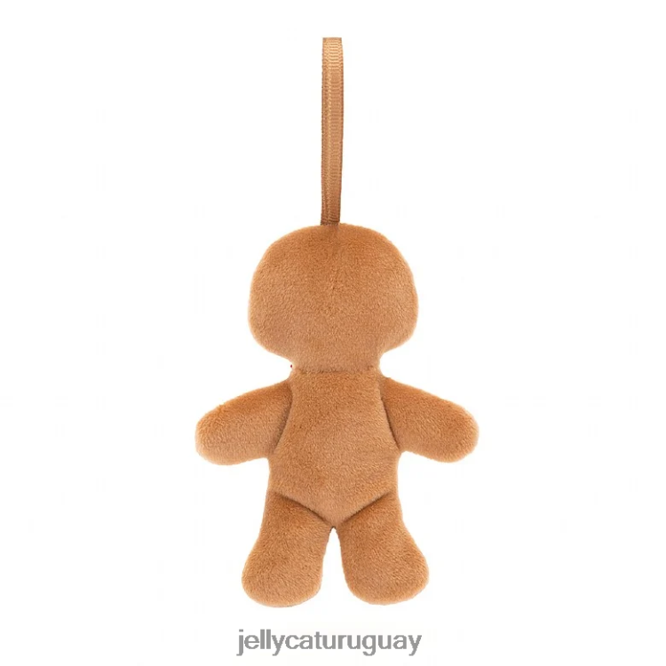 juguete Jellycat locura festiva pan de jengibre fred beige T88T62671