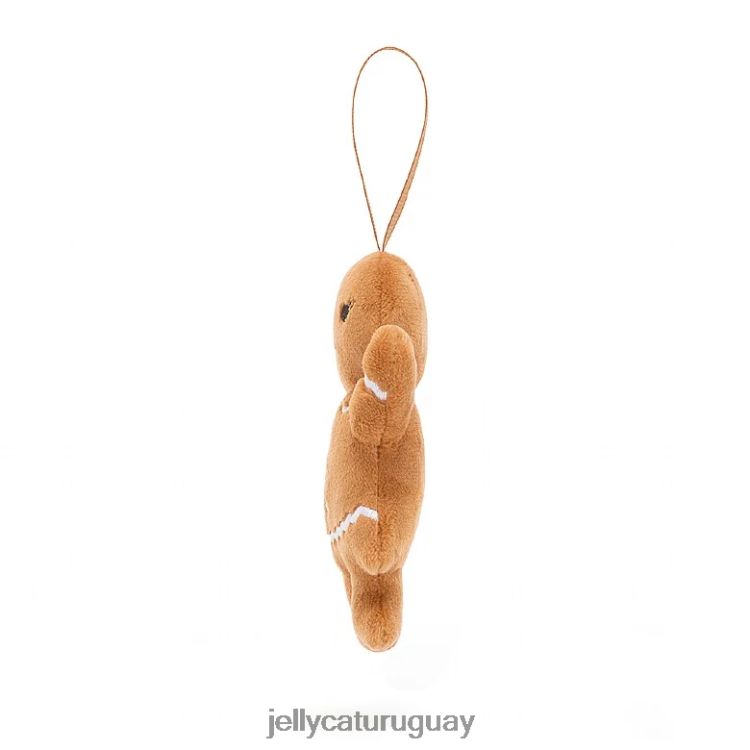 juguete Jellycat locura festiva pan de jengibre rubí beige T88T62627