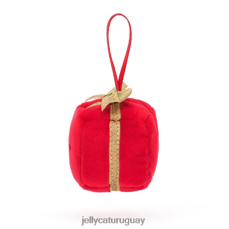 juguete Jellycat locura festiva presente rojo T88T6235