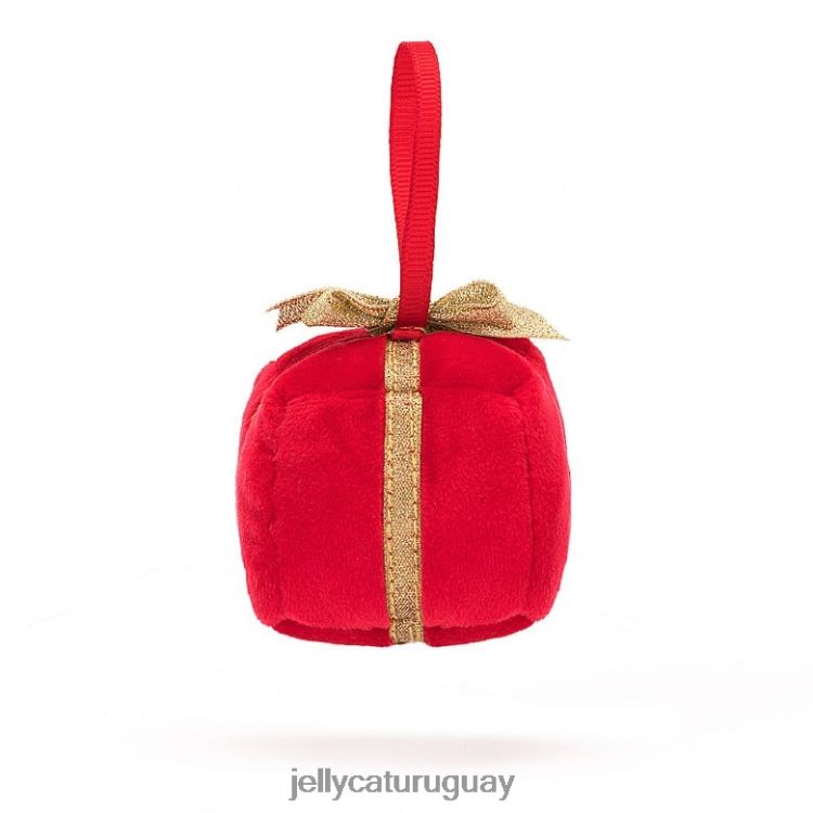 juguete Jellycat locura festiva presente rojo T88T6235