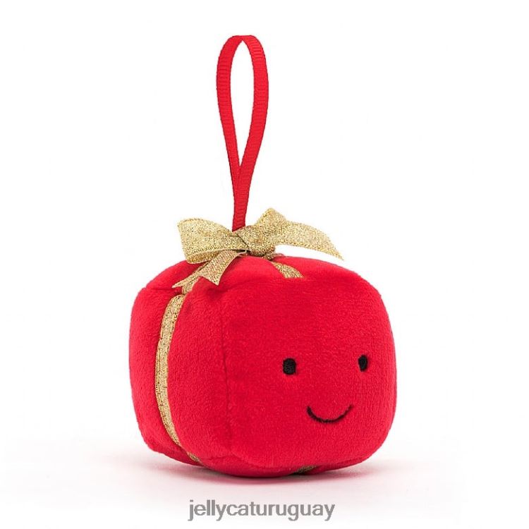 juguete Jellycat locura festiva presente rojo T88T6235