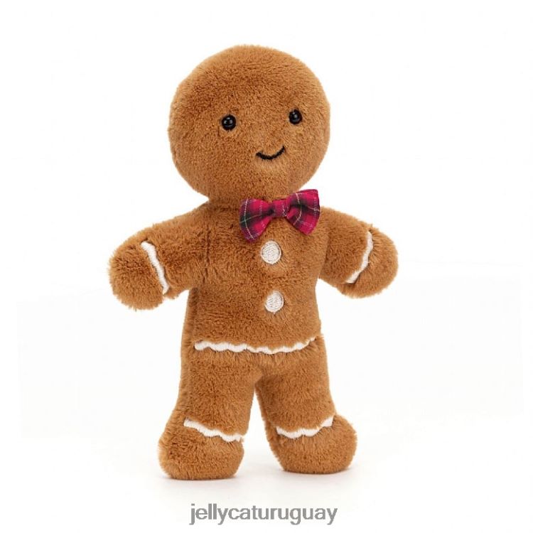 juguete Jellycat pan de jengibre alegre fred beige T88T6214