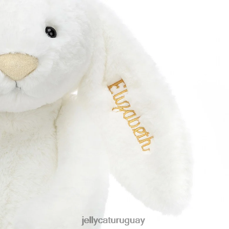 juguete Jellycat personalizado tímido conejito de lujo luna enorme blanco T88T62715