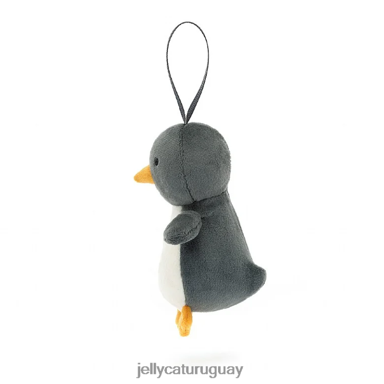 juguete Jellycat pingüino locura festiva en blanco y negro T88T6279