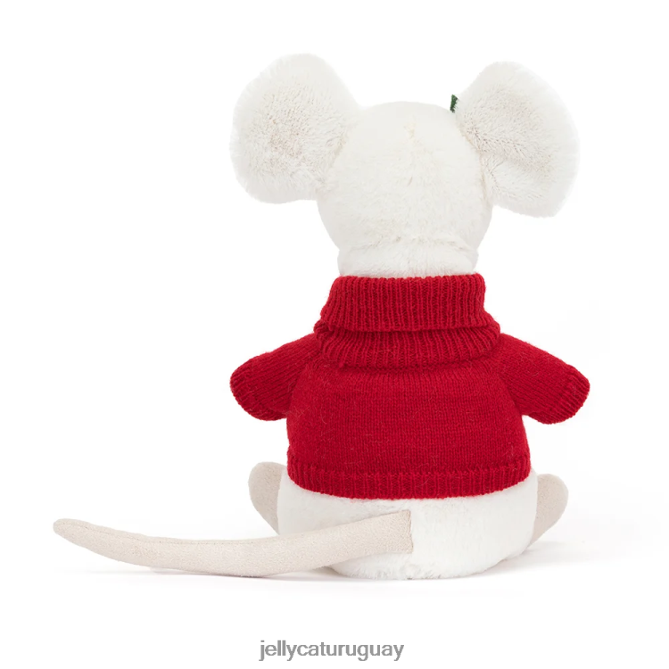 juguete Jellycat ratón feliz esquiando verde T88T62233