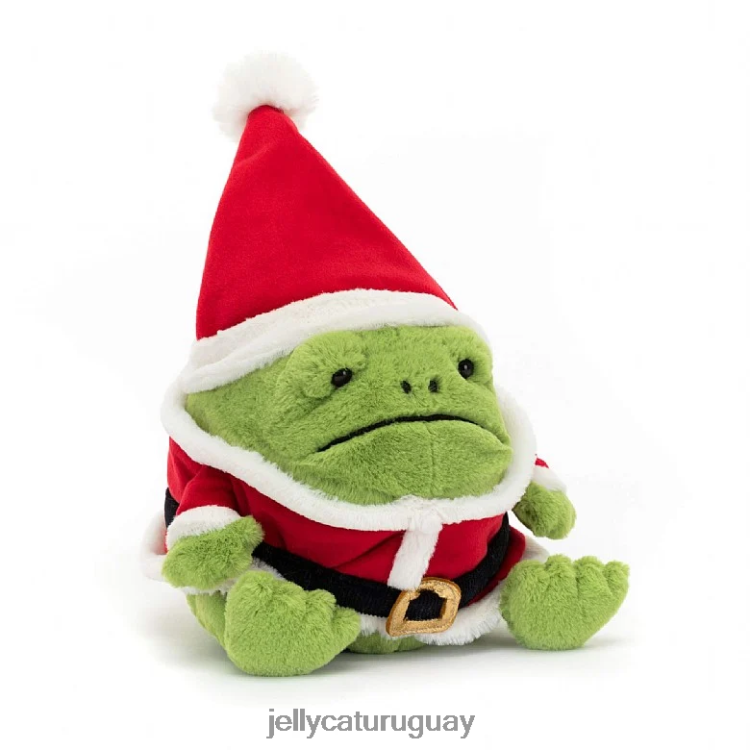 juguete Jellycat santa ricky lluvia rana verde T88T6260