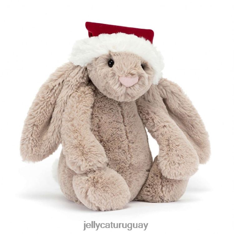 juguete Jellycat tímido conejito de navidad beige T88T623