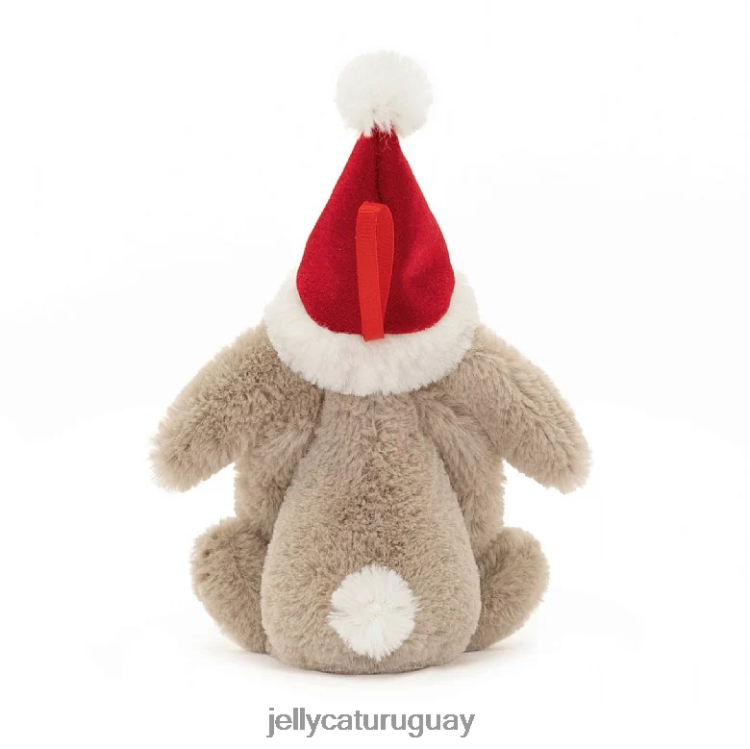 juguete Jellycat tímido conejito de navidad decoración beige T88T62347