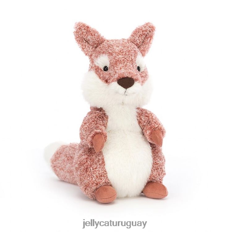 juguete Jellycat ambrosie fox marrón y blanco T88T62408