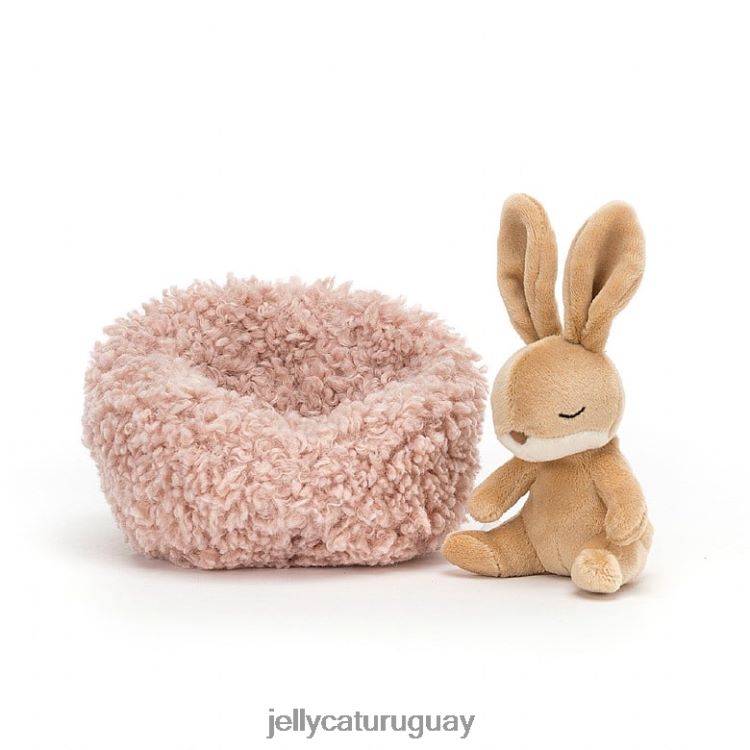 juguete Jellycat conejito hibernando beige T88T62127