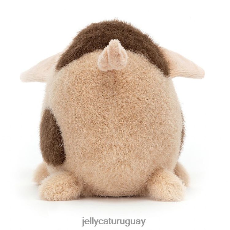 juguete Jellycat desordenado piggledy viejo lugar marrón y blanco T88T62360