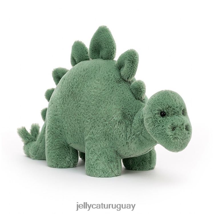 juguete Jellycat estegosaurio fósil verde T88T62491