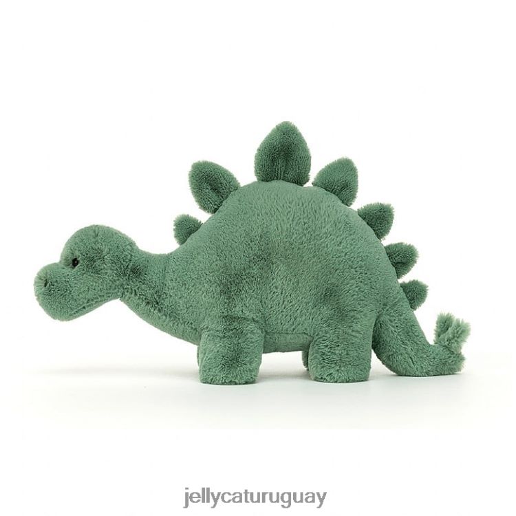 juguete Jellycat estegosaurio fósil verde T88T62491