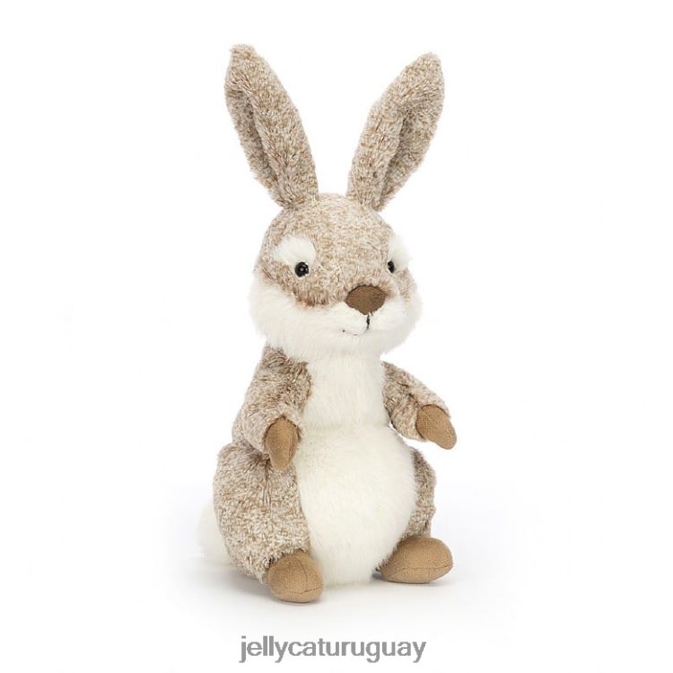 juguete Jellycat liebre ambrosie marrón y blanca T88T62409