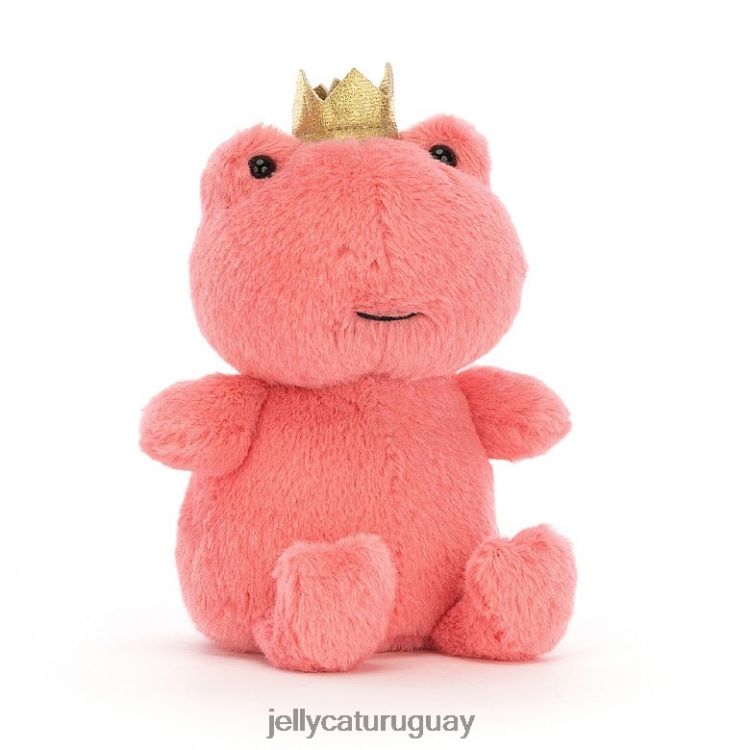 juguete Jellycat rana corvina coronada rosa T88T6237