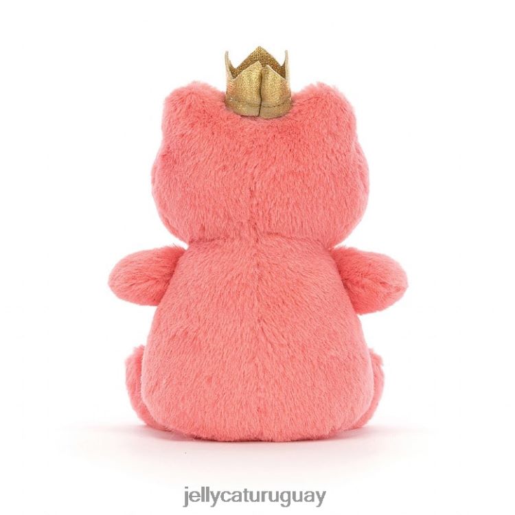 juguete Jellycat rana corvina coronada rosa T88T6237