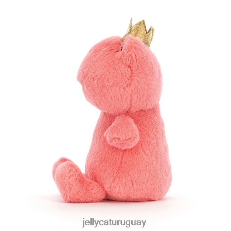juguete Jellycat rana corvina coronada verde T88T6225