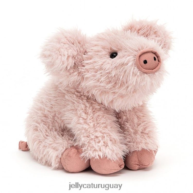 juguete Jellycat cerdo curvilínea rosa T88T62547