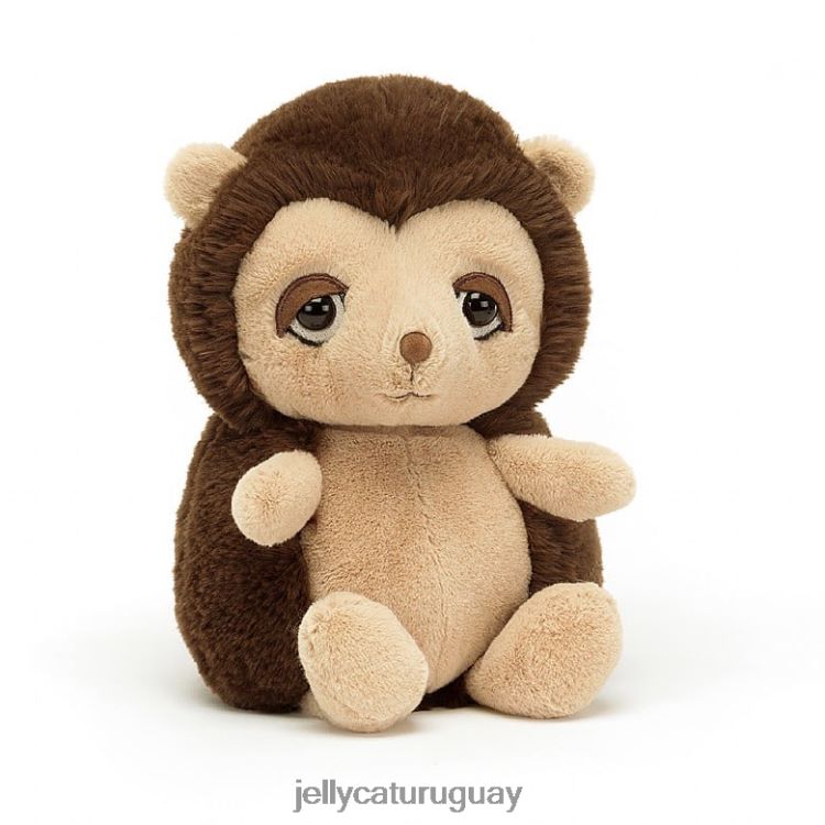 juguete Jellycat erizo dormitando marrón T88T62412
