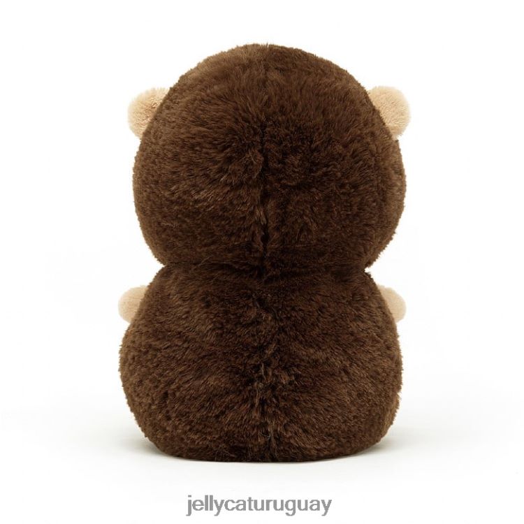 juguete Jellycat erizo dormitando marrón T88T62412